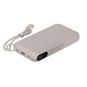 Belkin BOOST CHARGE USB-C Power Delivery Powerbank mit Display, 20.000 mAh, 20 W, sandfarben