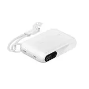 Belkin BOOST CHARGE USB-C Power Delivery Powerbank mit Display, 10.000 mAh, 20 W, weiß