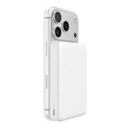 Belkin BOOST CHARGE Qi2 Magnetische kabellose Powerbank, 10.000 mAh, schlank, weiß