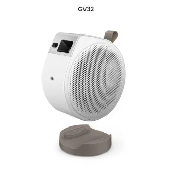 BenQ DLP-Projektor GV32 FHD/500 ANSI lm/100.000:1/HDMI/USB-A/USB-C/BT/Wi-Fi/Repro/Android 11 Tragbarer intelligenter Heimkinoprojektor