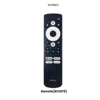 BenQ DLP-Projektor TK705STi 4K UHD 3840 x 2160/3000 ANSI lm/600.000:1/HDMI/USB-A/USB-C/Klinke/BT/WLAN/Lautsprecher/Google TV   Android 11