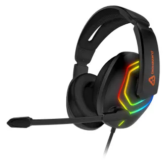CONNECT IT BIOHAZARD Gaming-Headset mit Mikrofon, Klinke USB, 2x Klinkenadapter, SCHWARZ