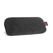 CONNECT IT FOR HEALTH ErgoBeads Handgelenkauflage vor der Maus mit Kugeln gefüllt GREY-BLACK