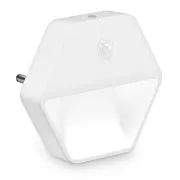 CONNECT IT SPARKLE 2 SENSOR Nachtlicht mit Bewegungssensor, 3 Lichtstufen, WEISS