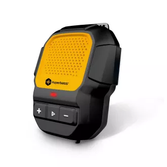 CONNECT IT Hyperbass ClipBEAT Funklautsprecher mit Clip SCHWARZ-GELB