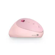 CONNECT IT FOR HEALTH LADIES PINK ergonomische vertikale Maus, kabellos