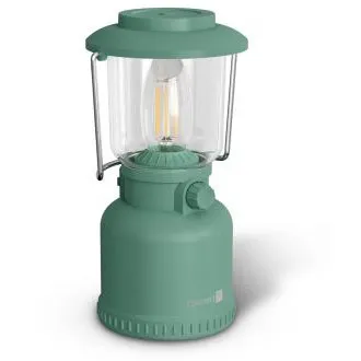 CONNECT IT CAMP LED-Campinglampe, stufenlose Helligkeitsregelung, 1800 mAh, USB-C, GRÜN