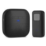 CONNECT IT DOORBELL 2 – kabellose batteriebetriebene Türklingel, SCHWARZ