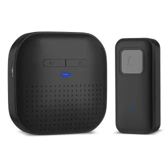 CONNECT IT DOORBELL 2 – kabellose batteriebetriebene Türklingel, SCHWARZ