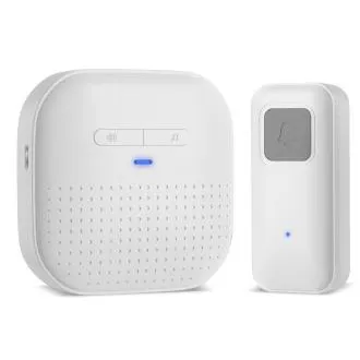 CONNECT IT DOORBELL 2 – kabellose, batteriebetriebene Türklingel, WEISS