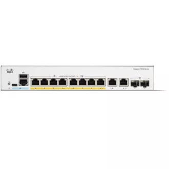 Cisco Catalyst C1300-8FP-2G 8 x 1G 2 x 1G RJ45/SFP Combo PoE (120W) - C1300-8FP-2G Cisco Catalyst C1300-8FP-2G 8 x 1G 2 x 1G RJ45/SFP Combo PoE (120W) - C1300-8FP-2G