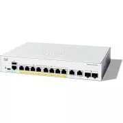 Cisco Catalyst Switch C1200-8P-E-2G (8xGbE,2xGbE/SFP combo,8xPoE ,67W,lüfterlos) - REFRESH