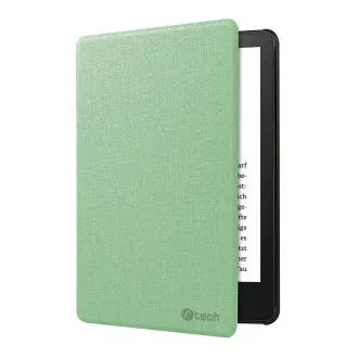 C-TECH PROTECT Hülle für Amazon Kindle TOUCH 2024, WAKE/SLEEP Funktion, Hardcover, AKC-22, matcha