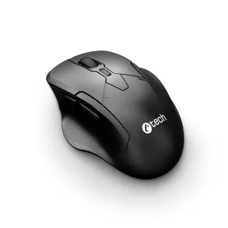 C-TECH Maus WLM-17 Dual-Mode, kabellos, BT 5.0 2,4 GHz, 1600 DPI, 6 Tasten, USB-Nano-Empfänger, schwarz C-TECH Maus WLM-17 Dual-Mode, kabellos, BT 5.0 2,4 GHz, 1600 DPI, 6 Tasten, USB-Nano-Empfänger, schwarz
