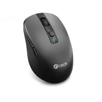 C-TECH Maus WLM-19 Dual-Mode, kabellos, BT 5.0 2,4 GHz, 1600 DPI, 6 Tasten, USB-Nano-Empfänger, schwarz C-TECH Maus WLM-19 Dual-Mode, kabellos, BT 5.0 2,4 GHz, 1600 DPI, 6 Tasten, USB-Nano-Empfänger, schwarz