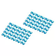DIGITUS Farbclips für Patchkabel, 100er Pack, blau