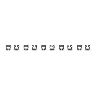DIGITUS Color Clips für Patchkabel, 100er Pack, schwarz DIGITUS Color Clips für Patchkabel, 100er Pack, schwarz