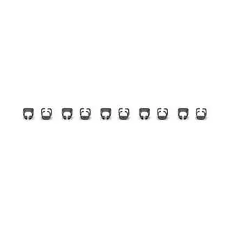 DIGITUS Color Clips für Patchkabel, 100er Pack, schwarz DIGITUS Color Clips für Patchkabel, 100er Pack, schwarz