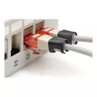 DIGITUS Color Clips für Patchkabel, 100er Pack, schwarz DIGITUS Color Clips für Patchkabel, 100er Pack, schwarz