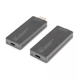 DIGITUS DS-55324 4K Wireless Video Extender Set, 30 m (USB-C - HDMI) DIGITUS DS-55324 4K Wireless Video Extender Set, 30 m (USB-C - HDMI)