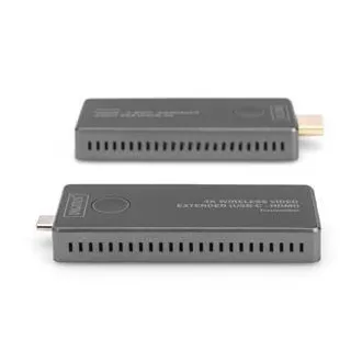 DIGITUS DS-55324 4K Wireless Video Extender Set, 30 m (USB-C - HDMI) DIGITUS DS-55324 4K Wireless Video Extender Set, 30 m (USB-C - HDMI)