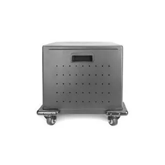 DIGITUS Ladewagen, 14", USB-C, elektronische PIN-Verriegelung, 16 Ladestationen, Lüfter, 384 x 550 x 375 mm, schwarz DIGITUS Ladewagen, 14", USB-C, elektronische PIN-Verriegelung, 16 Ladestationen, Lüfter, 384 x 550 x 375 mm, schwarz