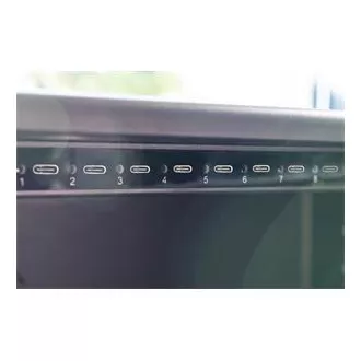 DIGITUS Ladewagen, 14", USB-C, elektronische PIN-Verriegelung, 16 Ladestationen, Lüfter, 384 x 550 x 375 mm, schwarz DIGITUS Ladewagen, 14", USB-C, elektronische PIN-Verriegelung, 16 Ladestationen, Lüfter, 384 x 550 x 375 mm, schwarz