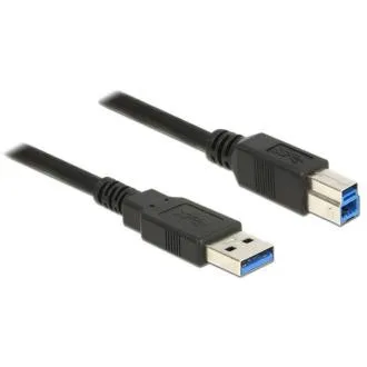 Delock-Kabel USB 3.0 Typ A (Stecker) > USB 3.0 Typ B (Stecker), 5,0 m, schwarz Delock-Kabel USB 3.0 Typ A (Stecker) > USB 3.0 Typ B (Stecker), 5,0 m, schwarz
