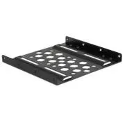 Delock Aluminium-Einbaurahmen 2,5" auf 3,5", schwarz