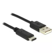 Delock Kabel USB 2.0 Typ-A Stecker > USB Typ-C™ 2.0 Stecker 2.0 m schwarz