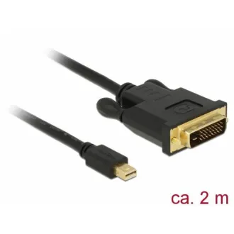 Delock Kabel mini Displayport 1.1 Stecker > DVI 24 1 Stecker 2 m Delock Kabel mini Displayport 1.1 Stecker > DVI 24 1 Stecker 2 m