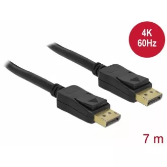 Delock Displayport 1.2 Stecker > Displayport Stecker 4K 60 Hz 7 m Delock Displayport 1.2 Stecker > Displayport Stecker 4K 60 Hz 7 m