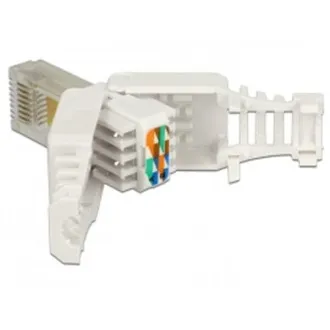 Delock RJ45 Stecker Cat.5e UTP ohne Werkzeug 2 Stück Delock RJ45 Stecker Cat.5e UTP ohne Werkzeug 2 Stück