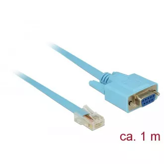 Delock Adapter RS-232 DB9 weiblich > 1 x Seriell RS-232 RJ45 männlich 1 m Delock Adapter RS-232 DB9 weiblich > 1 x Seriell RS-232 RJ45 männlich 1 m