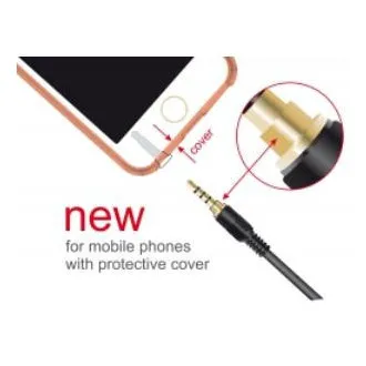 Delock Kabel Stereoklinke 3,5 mm 4-polig Stecker > Stecker 3 m schwarz Delock Kabel Stereoklinke 3,5 mm 4-polig Stecker > Stecker 3 m schwarz