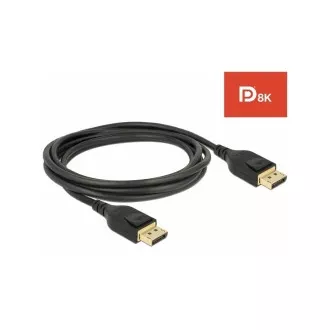 Delock DisplayPort Kabel 8K 60 Hz 2 m DP 8K zertifiziert