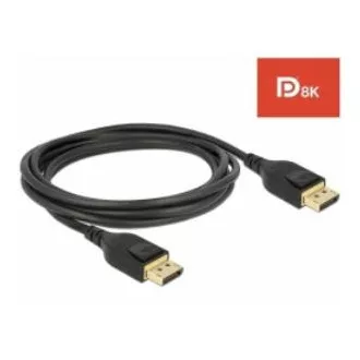 Delock DisplayPort Kabel 8K 60 Hz 2 m DP 8K zertifiziert