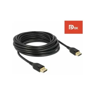 Delock DisplayPort Kabel 8K 60 Hz 5 m DP 8K zertifiziert