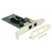 Delock PCI Express-Karte > 2 x Gigabit LAN