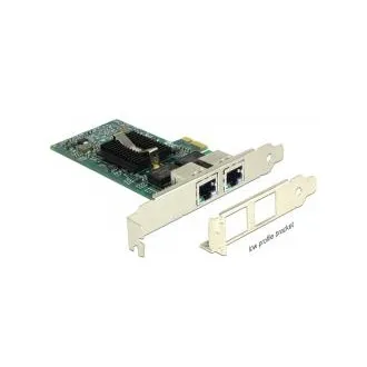 Delock PCI Express-Karte > 2 x Gigabit LAN Delock PCI Express-Karte > 2 x Gigabit LAN
