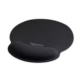 Delock Ergonomisches Mauspad mit Gel-Handgelenkauflage