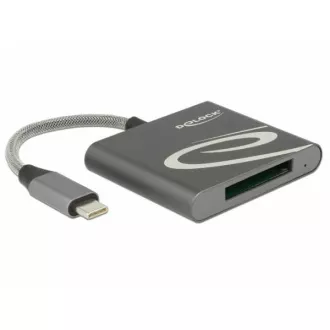 Delock USB Typ-C™ Kartenleser für XQD 2.0 Speicherkarten Delock USB Typ-C™ Kartenleser für XQD 2.0 Speicherkarten