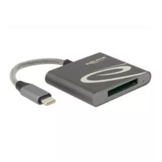Delock USB Typ-C™ Kartenleser für XQD 2.0 Speicherkarten Delock USB Typ-C™ Kartenleser für XQD 2.0 Speicherkarten