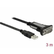 Delock USB 2.0 1 x RS-232 serieller Adapter 3 m