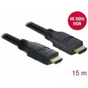Delock Aktiv HDMI4K 60 Hz Kabel 15 m