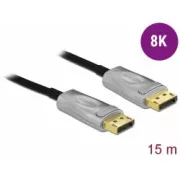 Delock Active DisplayPort 1.4 8K Optisches Kabel 15 m
