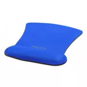 Delock Ergonomisches Mauspad mit Handgelenkauflage blau 255 x 207 mm