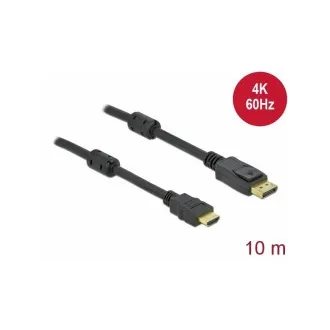 Delock Kabel von Active DisplayPort 1.2 auf HDMI, 4K, 60 Hz 10 m Delock Kabel von Active DisplayPort 1.2 auf HDMI, 4K, 60 Hz 10 m