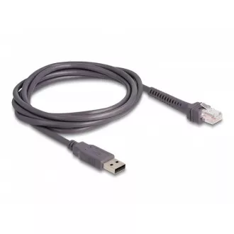 Delock RJ50 zu USB 2.0 Typ-A zu Barcode-Leser Kabel, 2 m