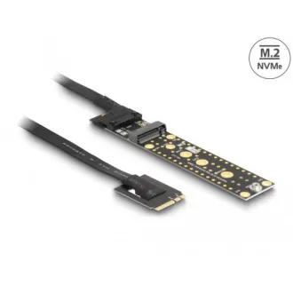 Delock Riser NVMe M.2 Key A E Einsteckkarte für Key M Slot, mit 20 cm Kabellänge Delock Riser NVMe M.2 Key A E Einsteckkarte für Key M Slot, mit 20 cm Kabellänge
